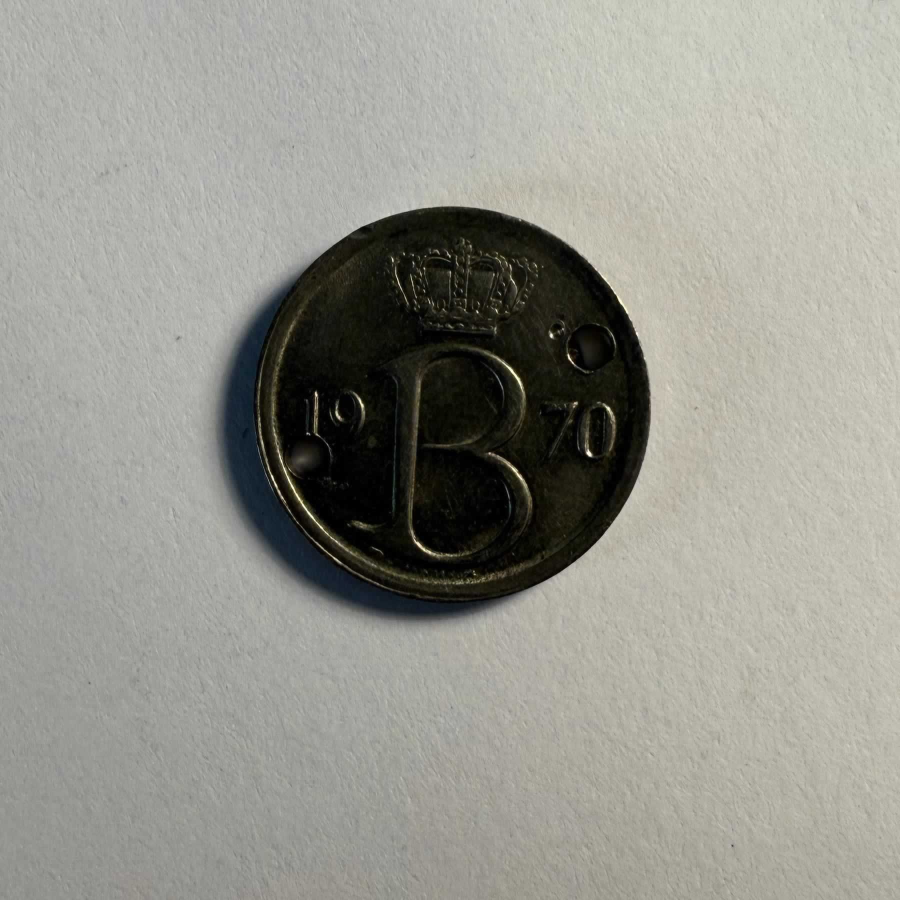 Reverso de 25 Céntimos, 1970