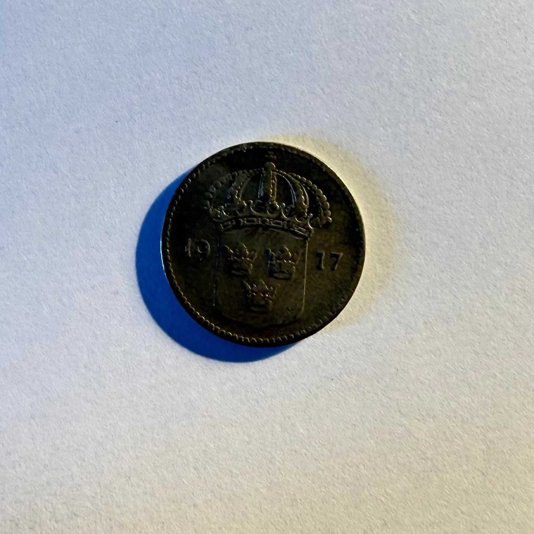 Reverso de 10 Ore, 1917