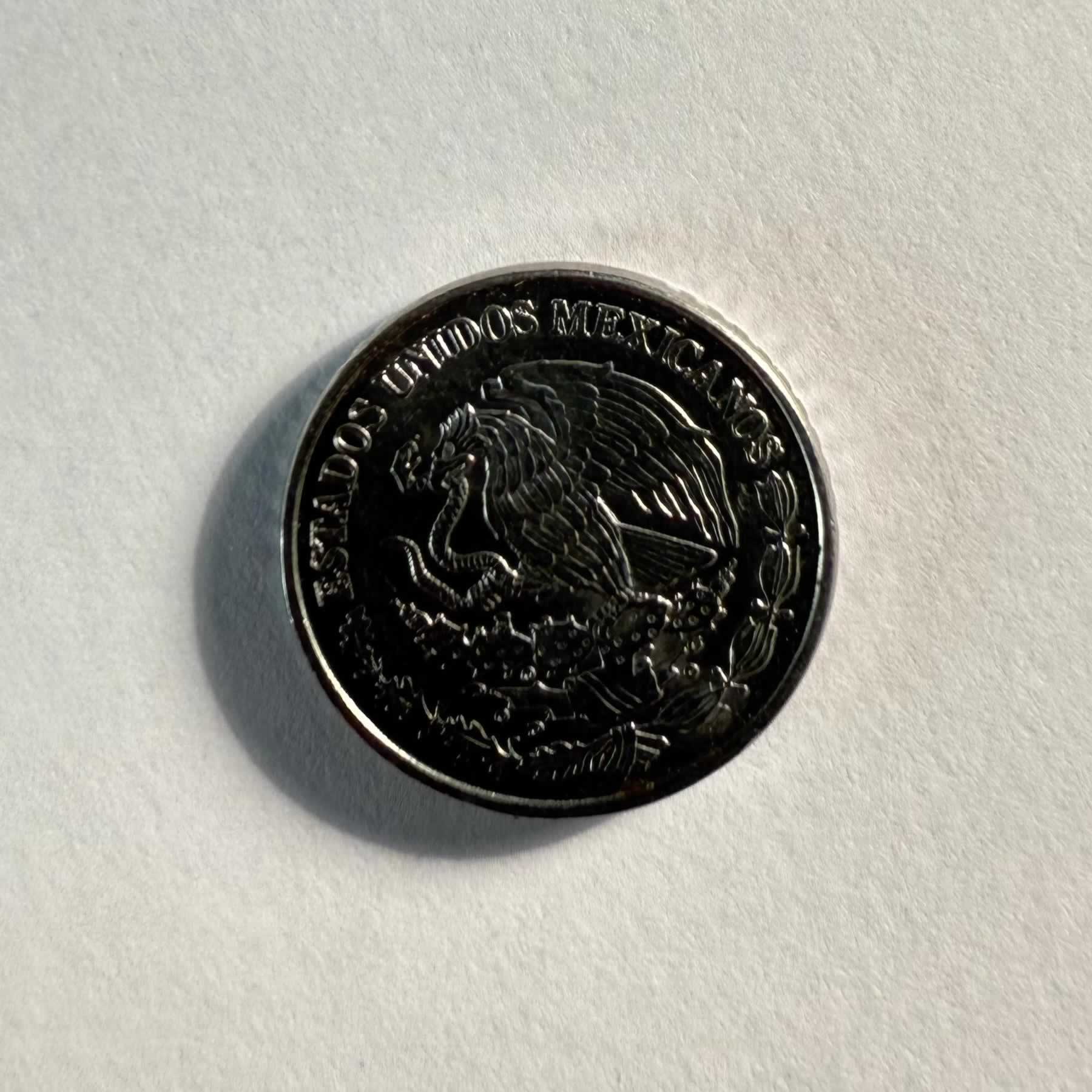 Reverso de 20 Centavos, 2011