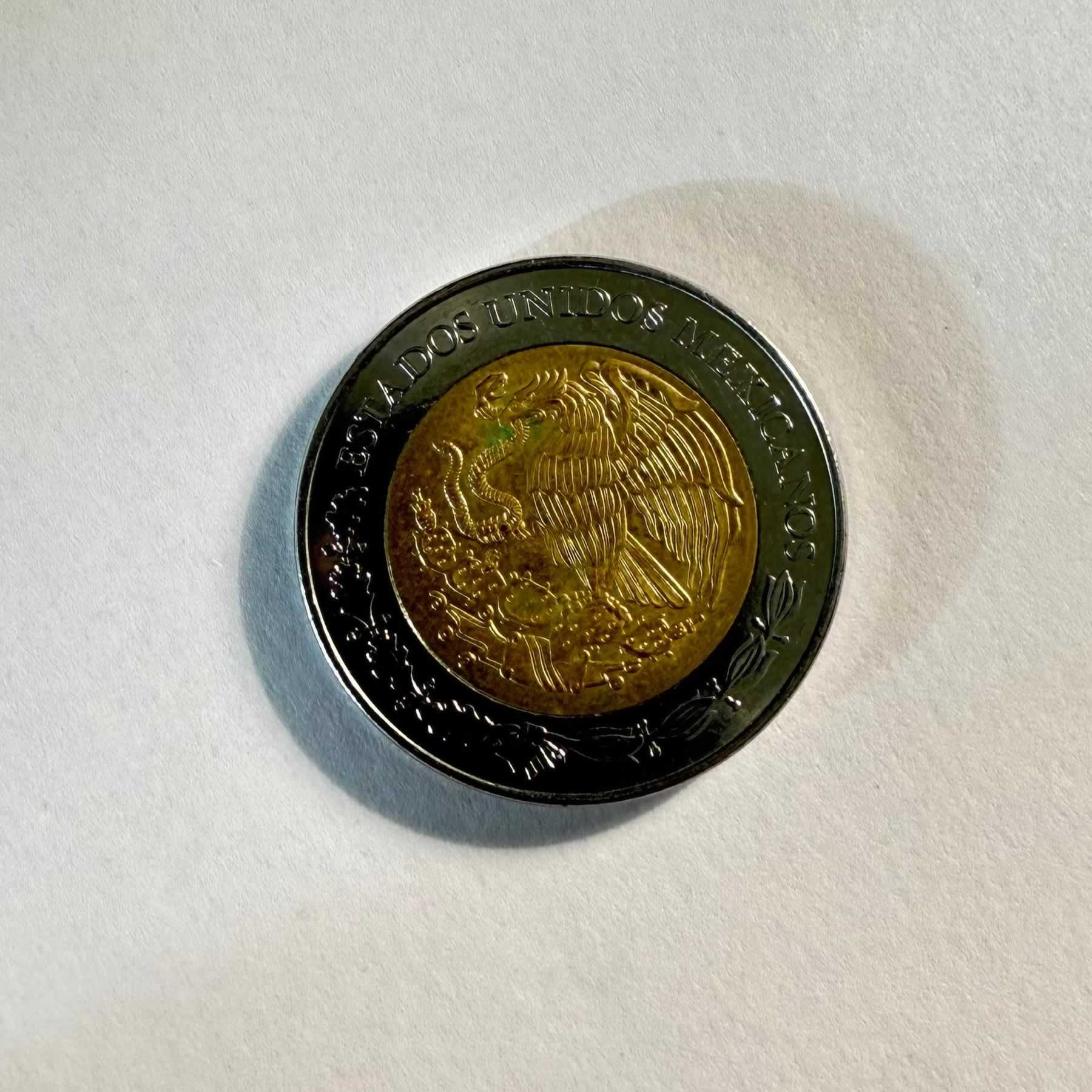 Reverso de 2 Pesos, 2012