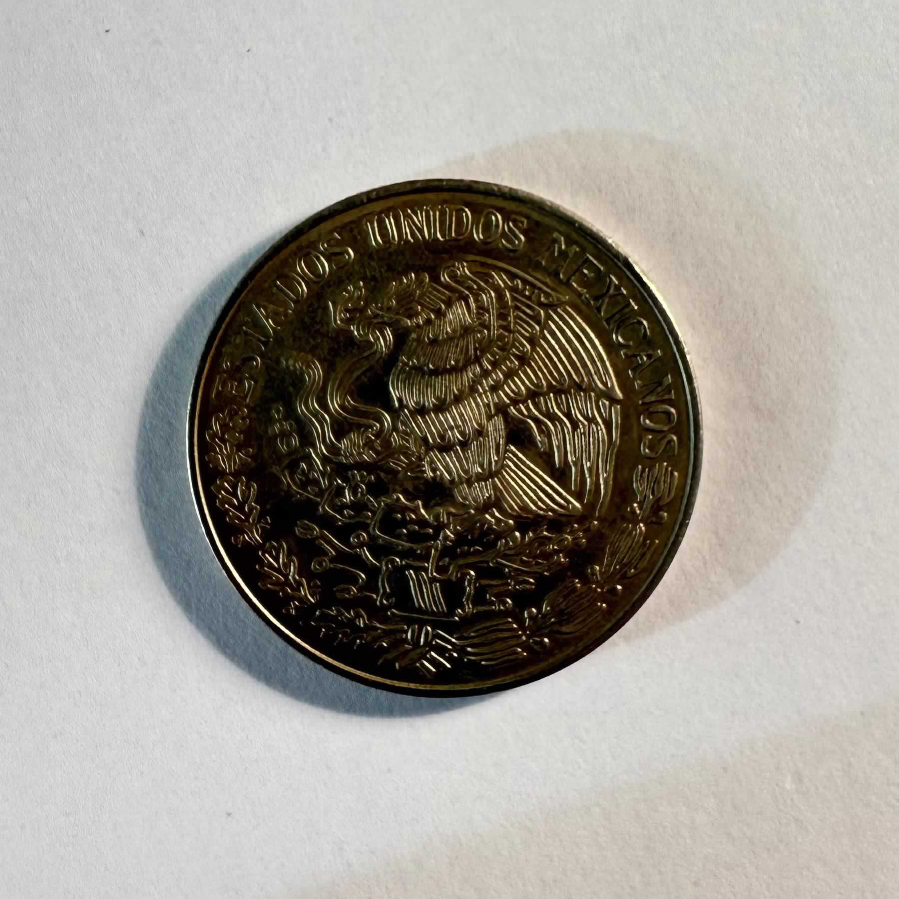 Reverso de 1 Peso, 1974