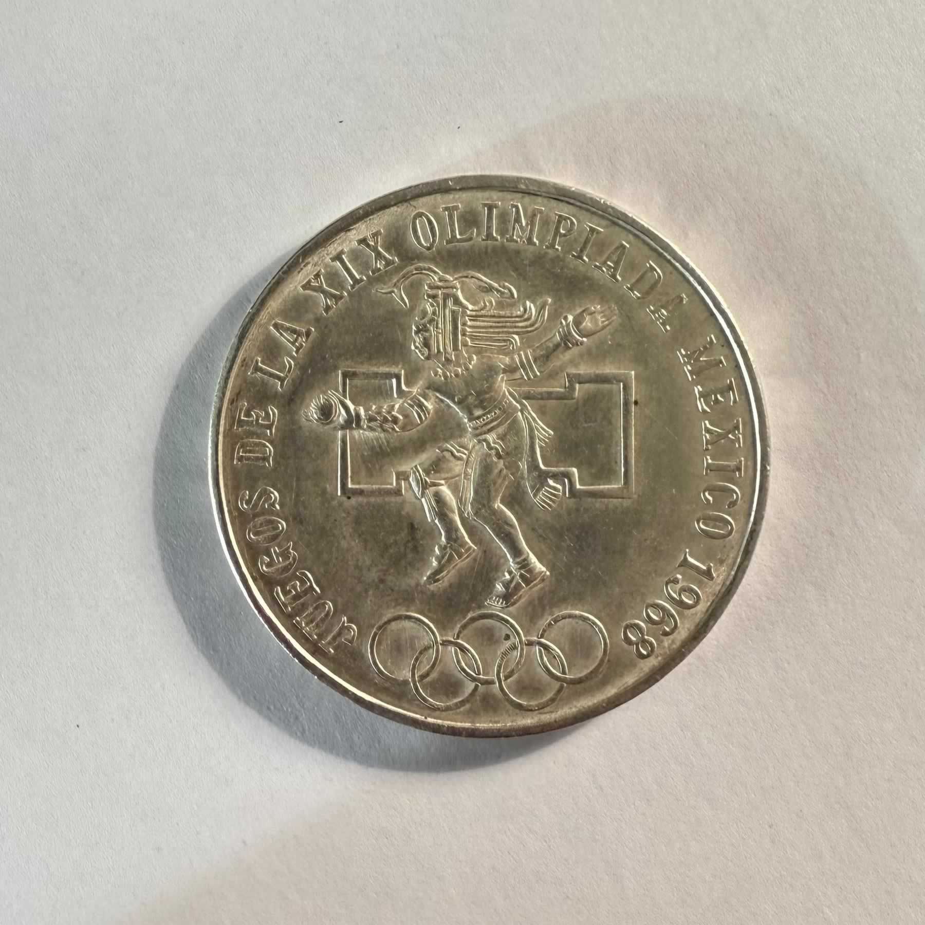 Reverso de 25 Pesos, 1968