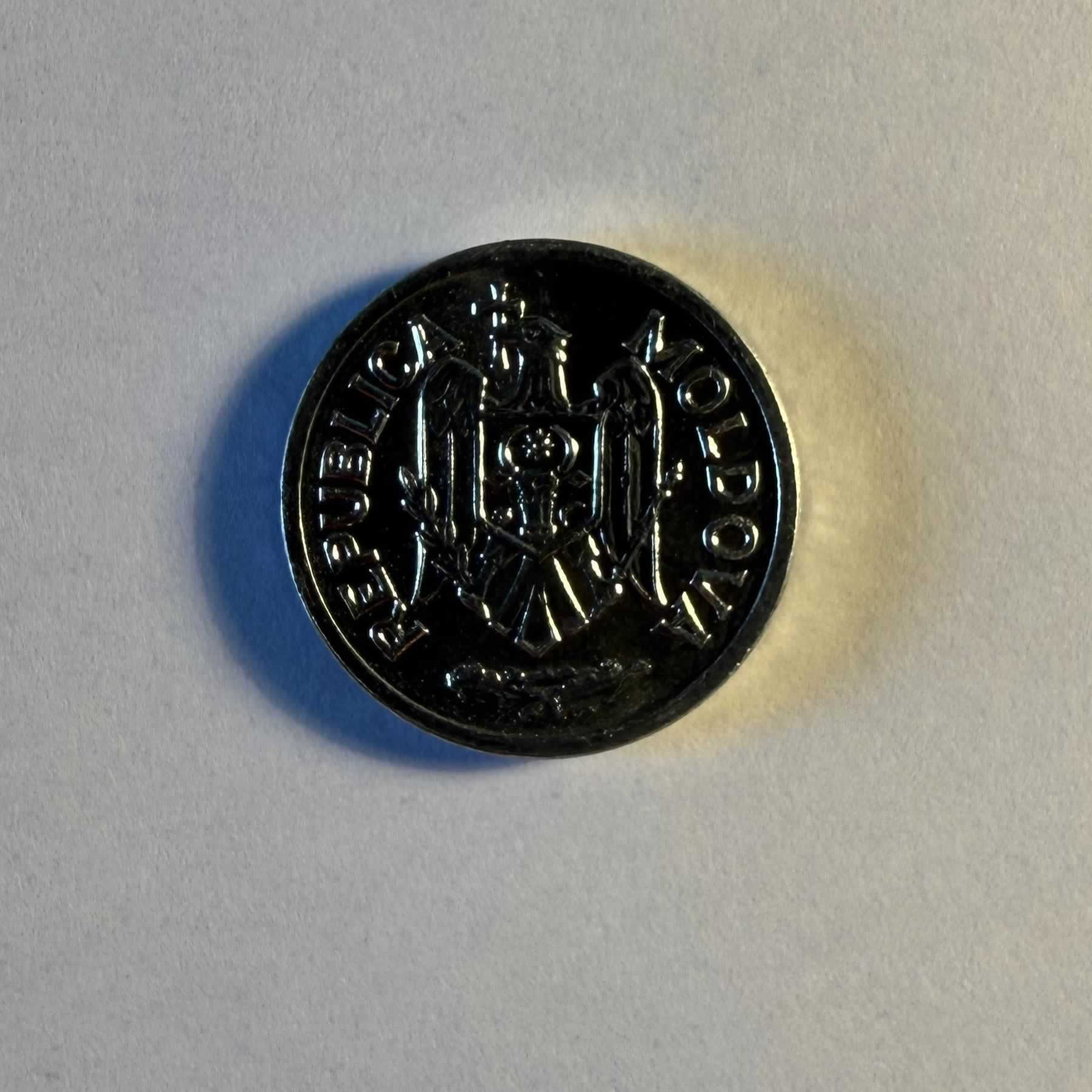 Reverso de 5 Bani, 2017