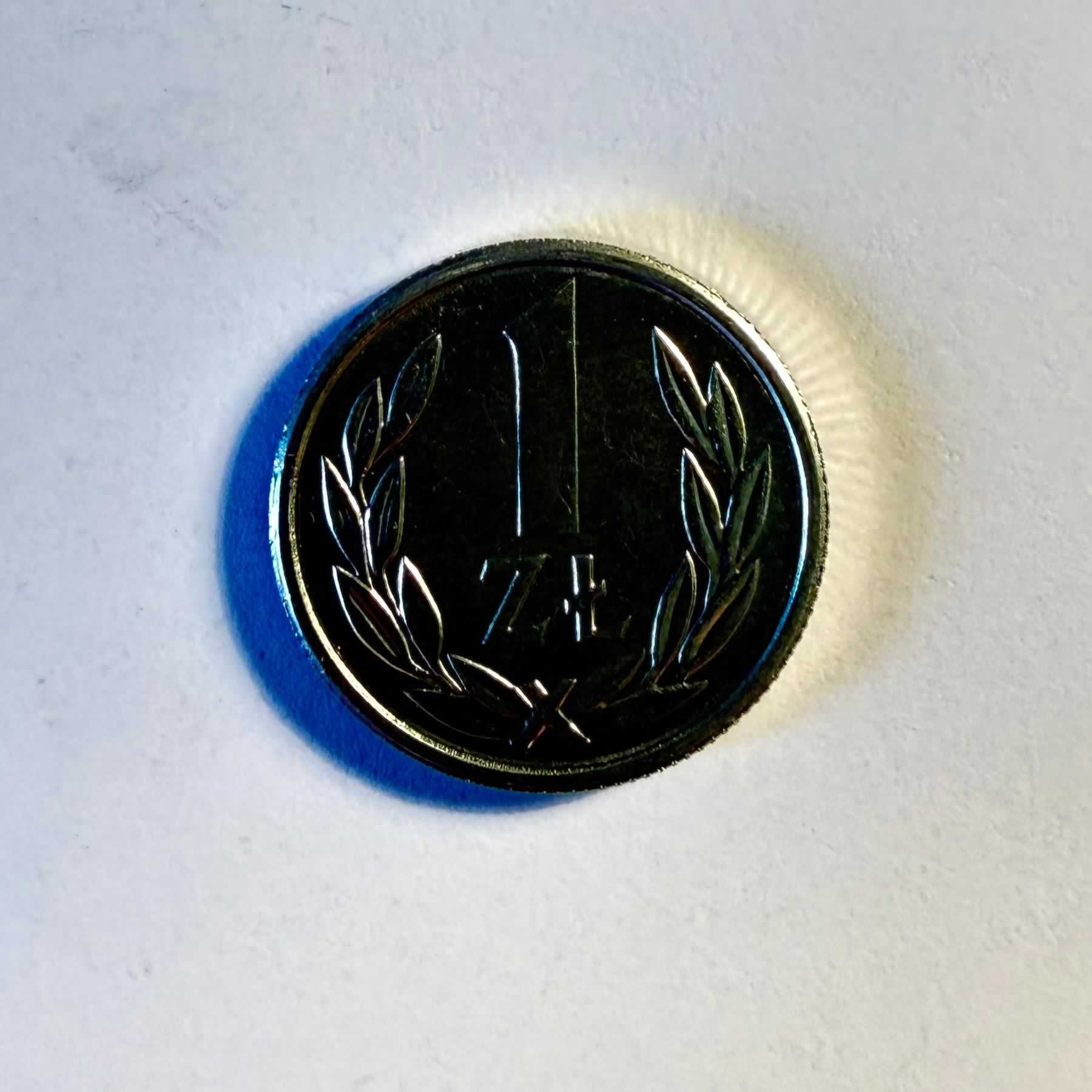 Anverso de 1 Zloty, 1990