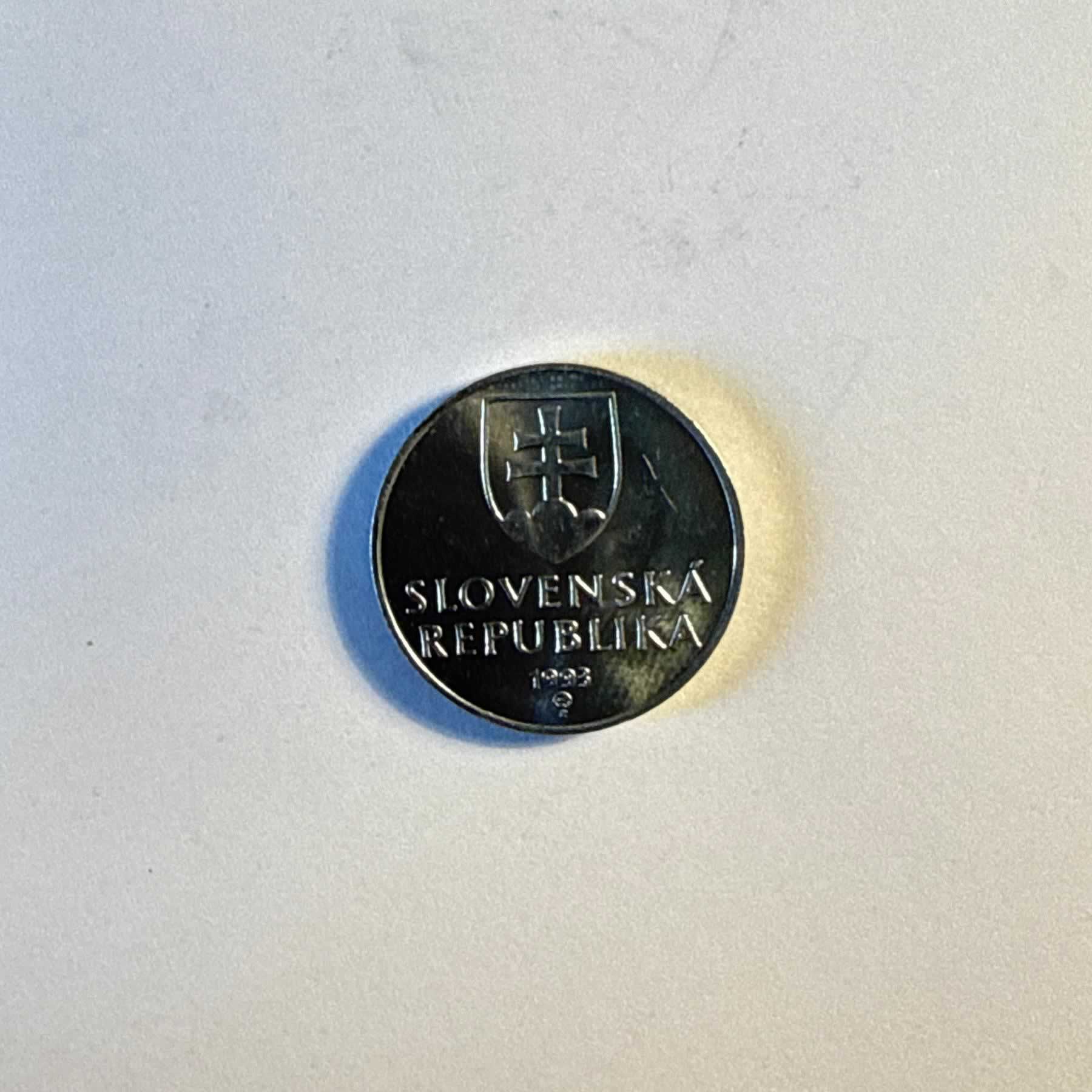Reverso de 10 Halierov, 1993
