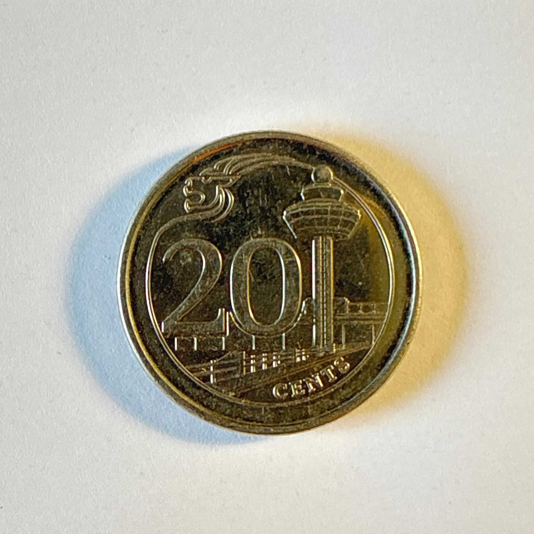 Anverso de 20 Cents, 2013