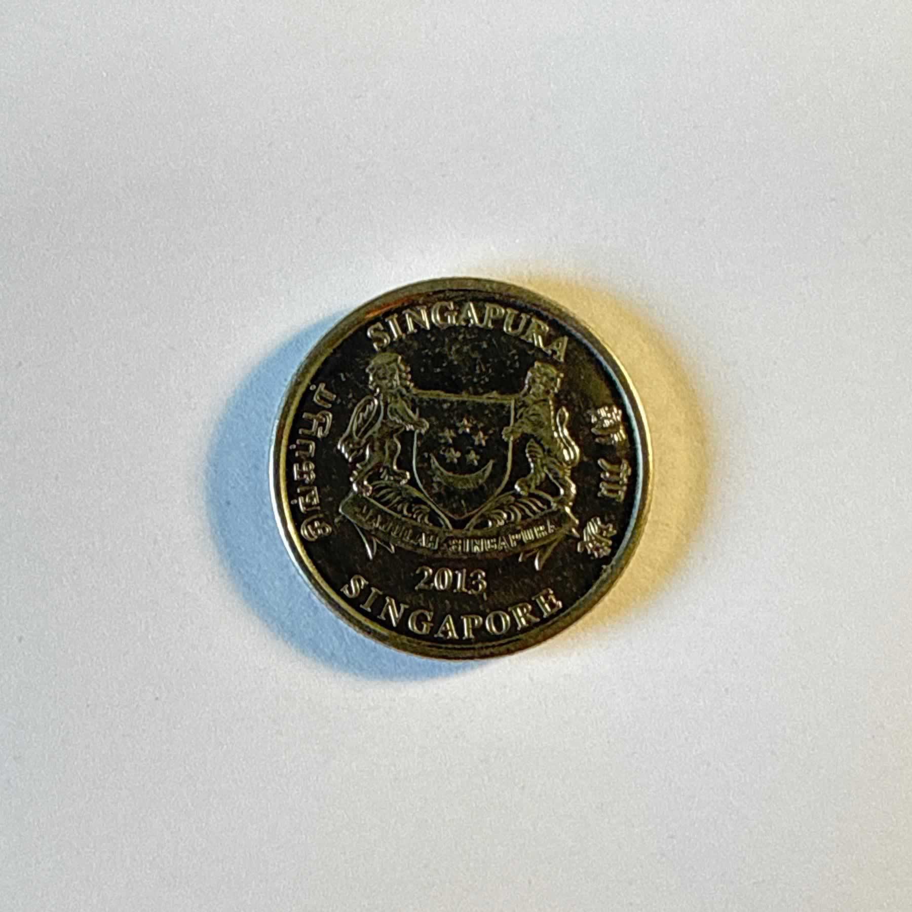 Reverso de 20 Cents, 2013