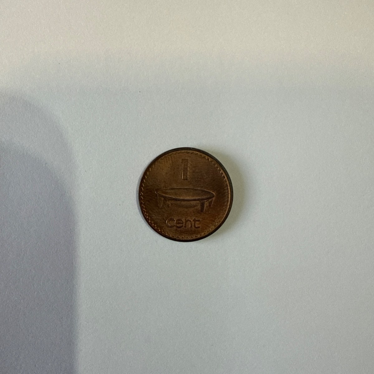 Anverso de 1 Cent, 1992