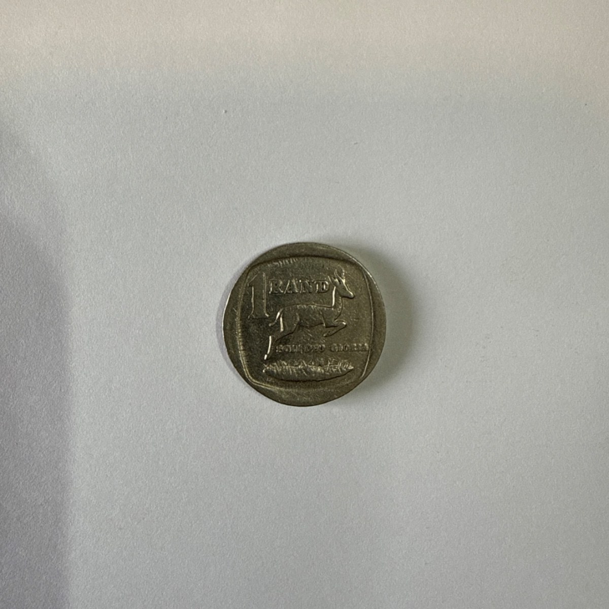 Anverso de 1 Rand, 1992