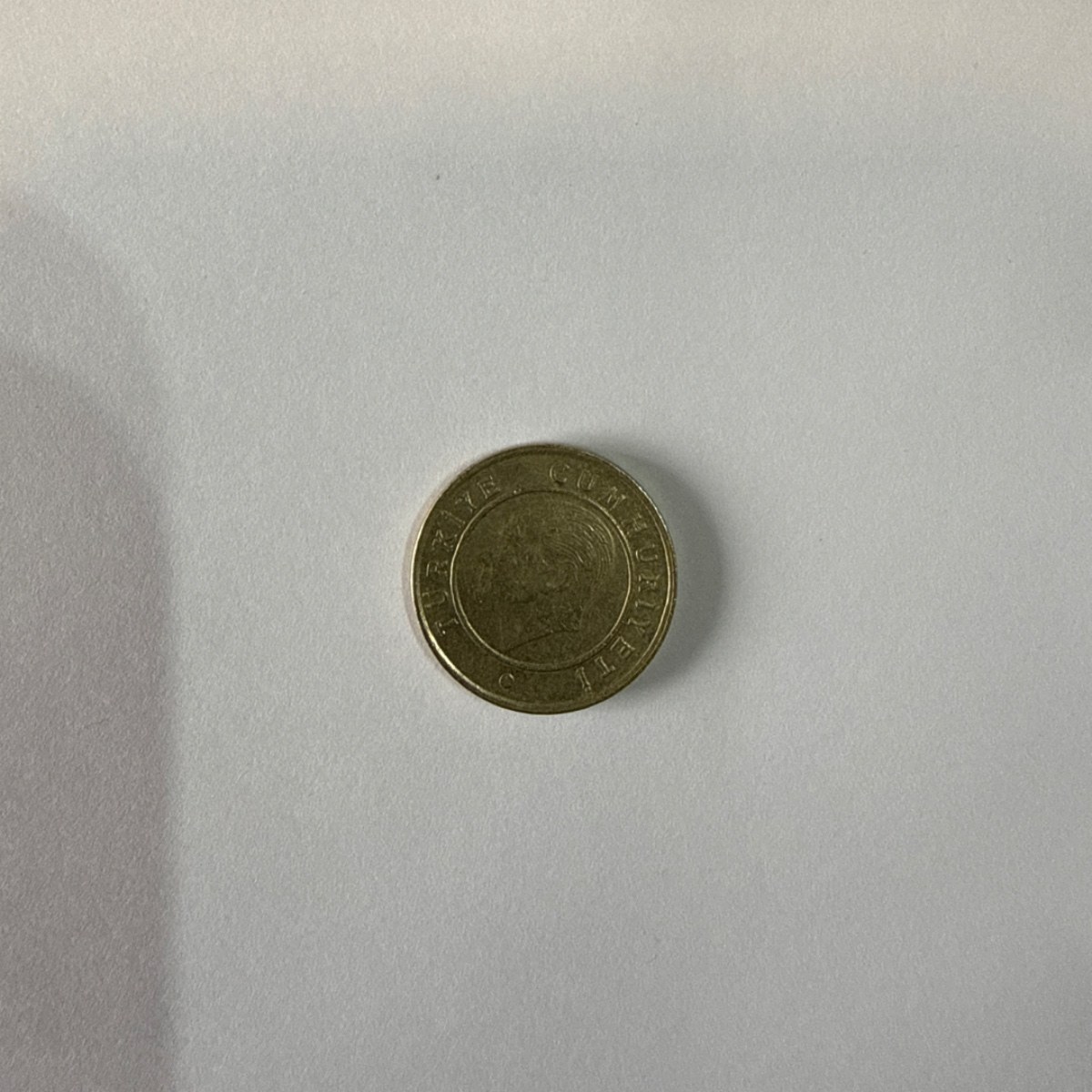 Reverso de 5 Kurus, 2011