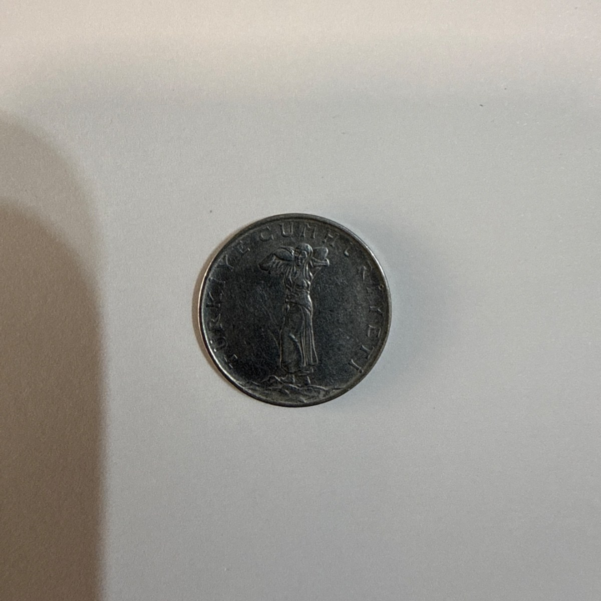 Reverso de 25 Kurus, 1969