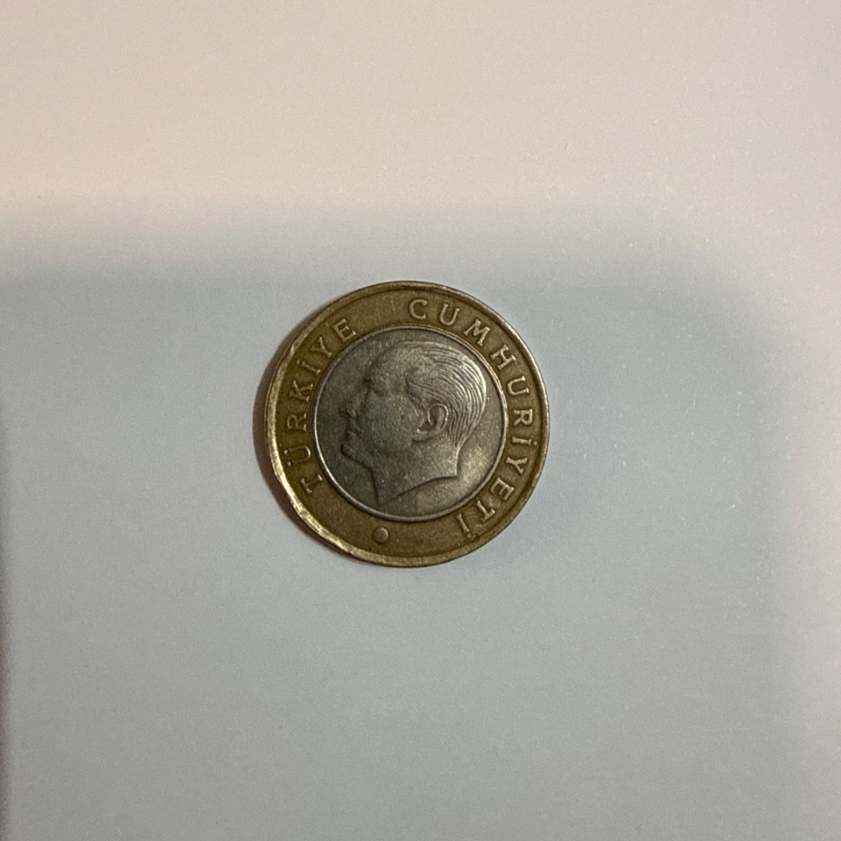 Reverso de 1 Lira, 2009, Turquía · República de Turquía
