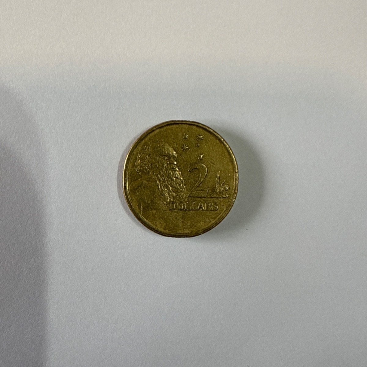 Anverso de 2 Dolares, 1999, Australia · Reina Isabel II