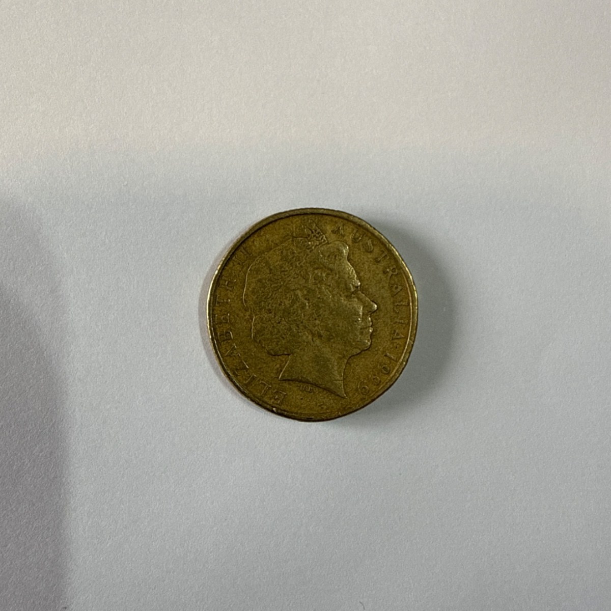 Reverso de 1 Dolar, 1999, Australia · Reina Isabel II