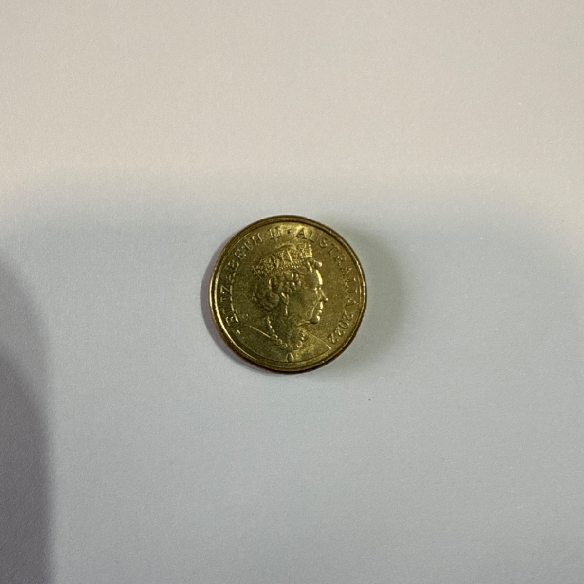 Reverso de 2 Dolares, 2022, Australia · Reina Isabel II