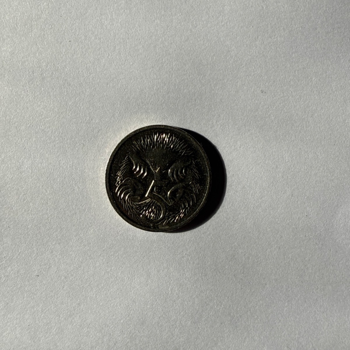 Anverso de 5 Centavos, 2006, Australia · Reina Isabel II