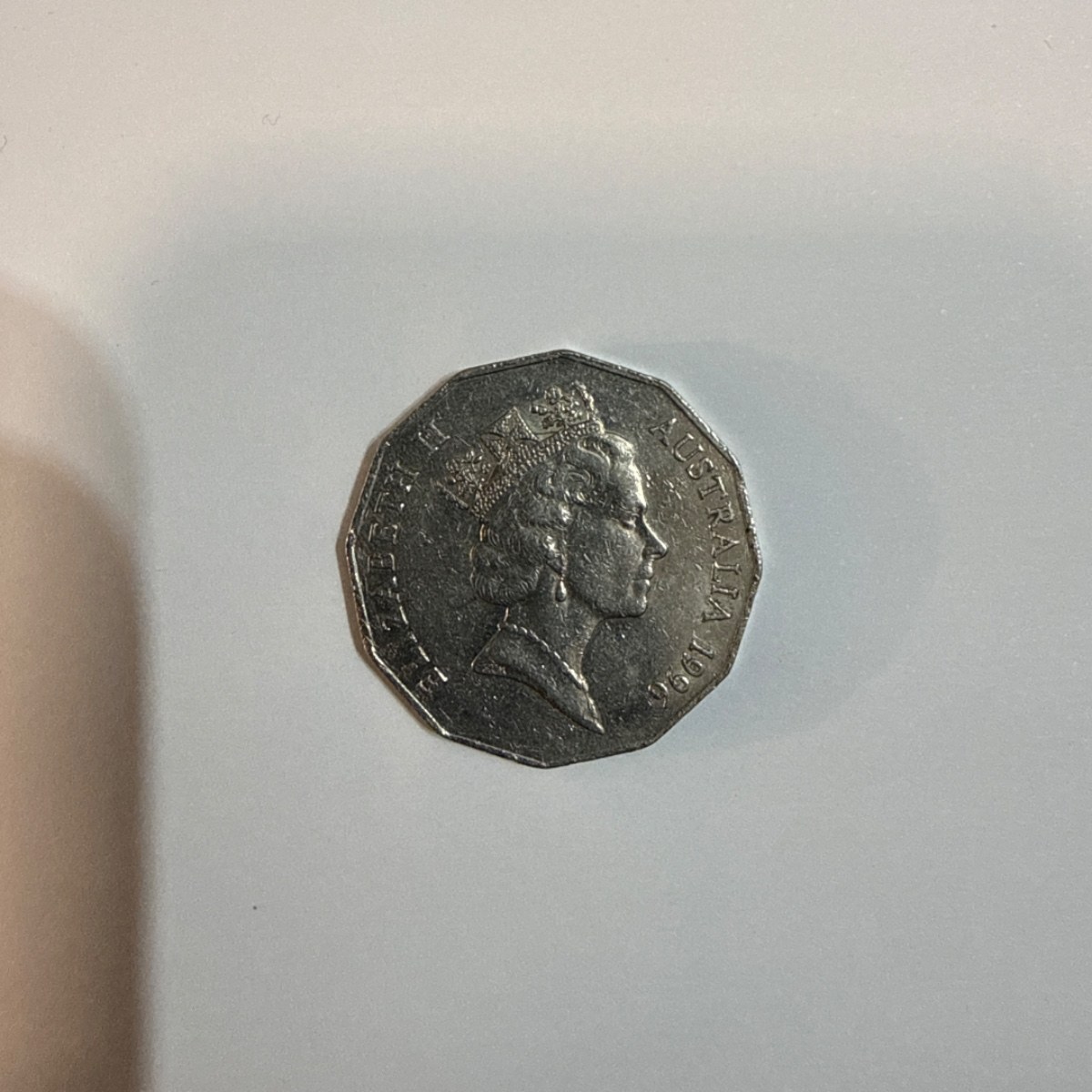 Reverso de 50 Centavos, 1996