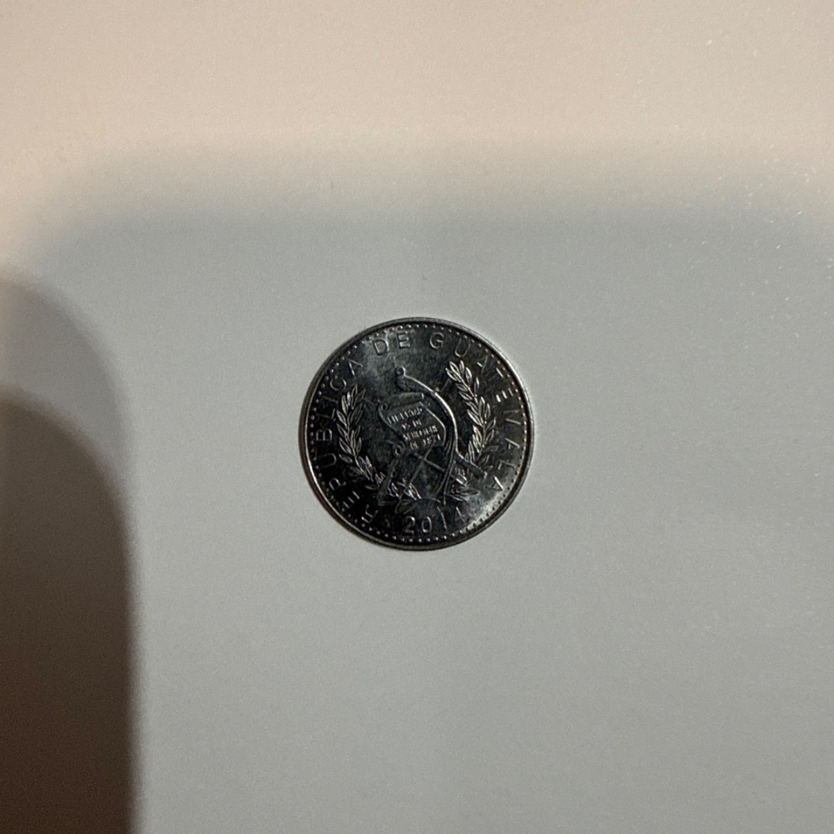 Reverso de 10 Centavos, 2014