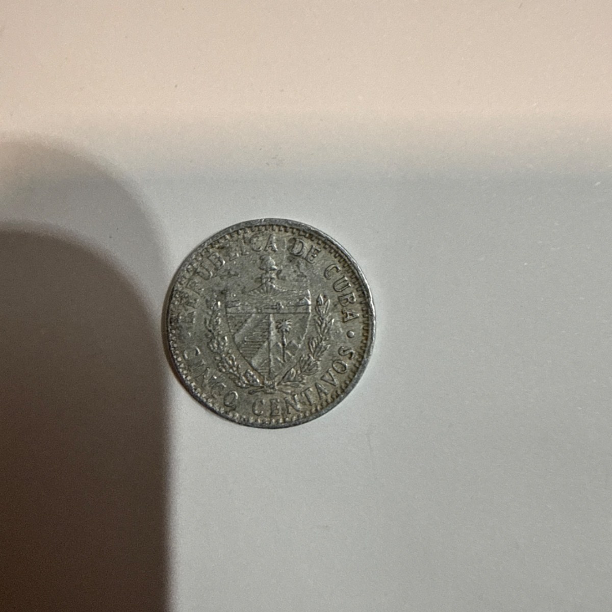 Anverso de 5 Centavos, 2015