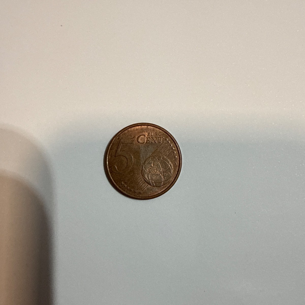 Anverso de 5 Euro Cent, 2016, España · Union Europea 1999 - Presente