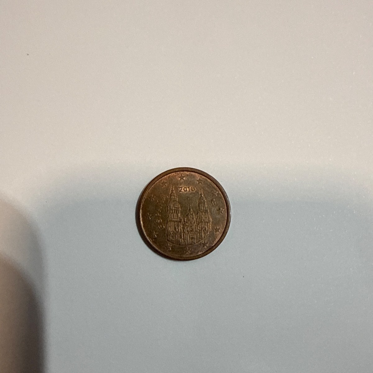 Reverso de 5 Euro Cent, 2016, España · Union Europea 1999 - Presente