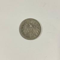 Reverso de 20 Hellers, 1895