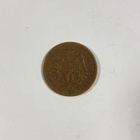 Reverso de 1 Kreuzer, 1860