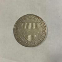 Reverso de 10 Schilling, 1958
