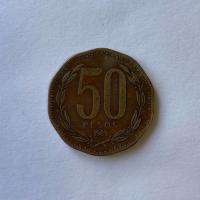 Anverso de 50 Pesos, 1989