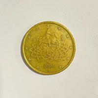 Reverso de 50 Céntimos de Euro, 2002