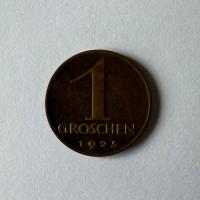 Anverso de 1 Groschen, 1925