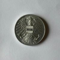 Reverso de 5 Schilling, 1952