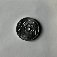 Anverso de 10 Leptá, 1969