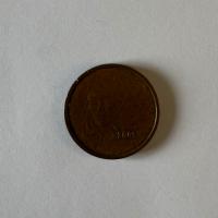Reverso de 2 Euro Cent, 2001