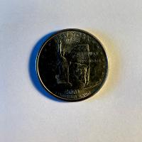 Reverso de 1/4 Dollar, 2001