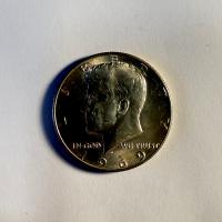 Reverso de 1/2 Dollar, 1969