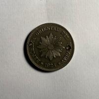 Reverso de 2 Centesimos, 1924