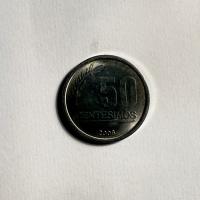 Anverso de 50 Centesimos, 2008