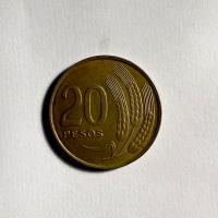 Anverso de 20 Pesos, 1970