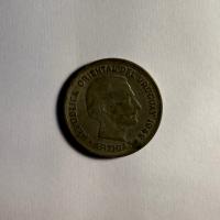Reverso de 1 Pesos, 1942