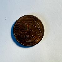 Anverso de 5 Centavos, 2022