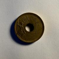 Reverso de 25 Pesetas, 1996