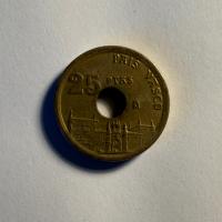 Anverso de 25 Pesetas, 1993
