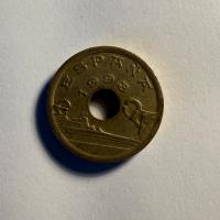 Reverso de 25 Pesetas, 1993