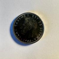 Reverso de 25 Pesetas, 1980