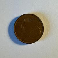 Anverso de 1 Euro Cent, 1999