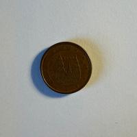 Reverso de 1 Euro Cent, 1999