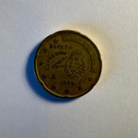 Reverso de 20 Euro Cent, 1999