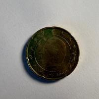 Reverso de 20 Euro Cent, 2000