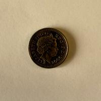 Reverso de 5 Pence, 2004